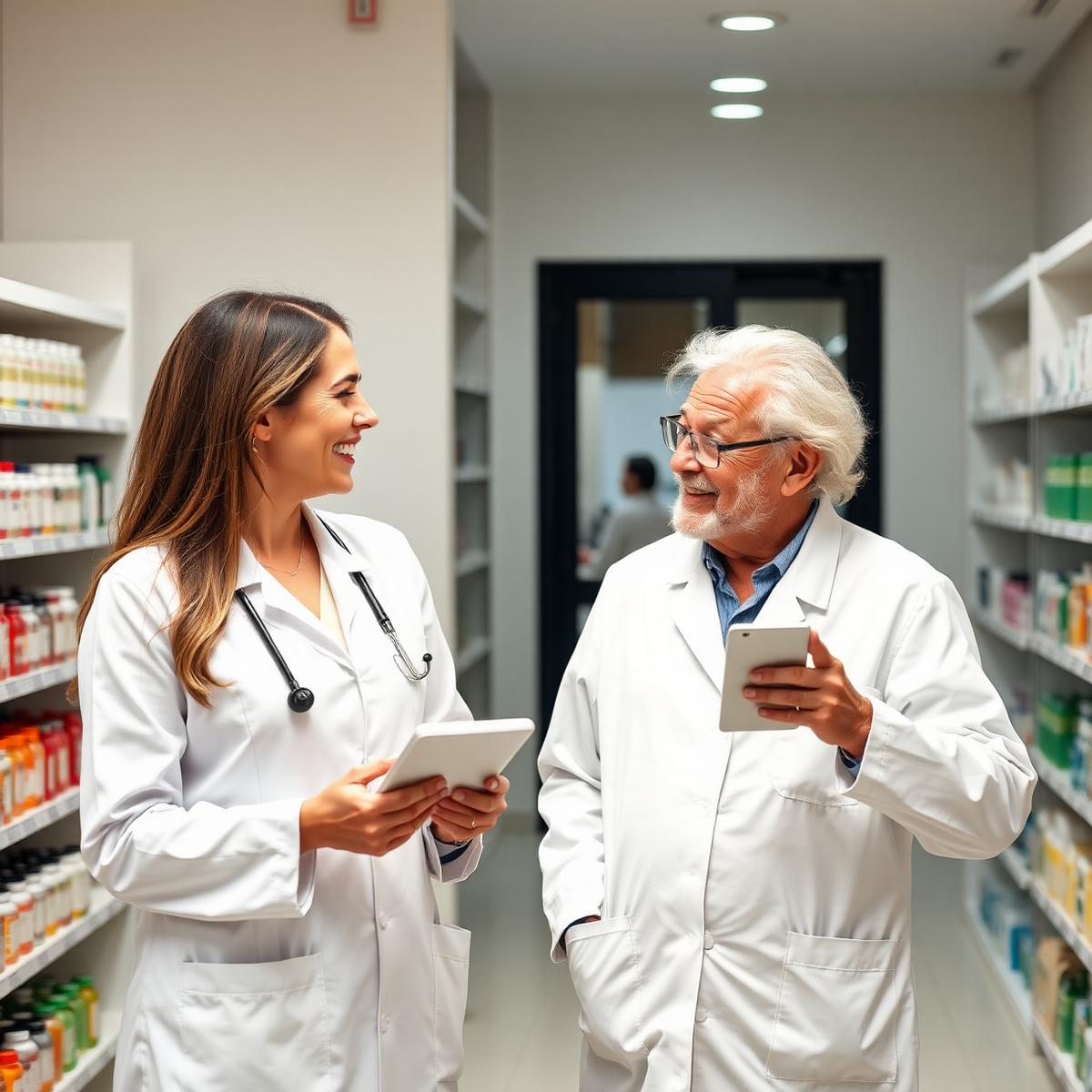 Farmacêuticos da Farmácia Freitas